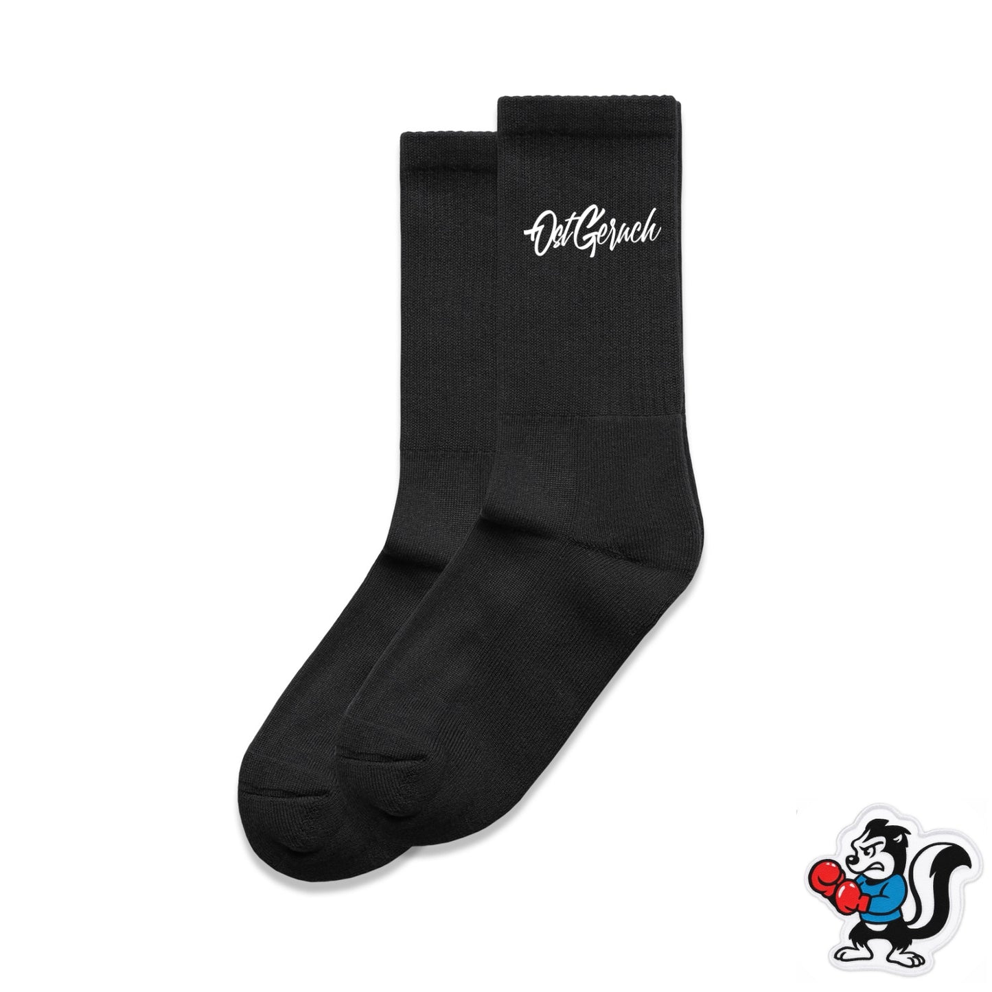 Ostgeruch Tennissocken Schwarz
