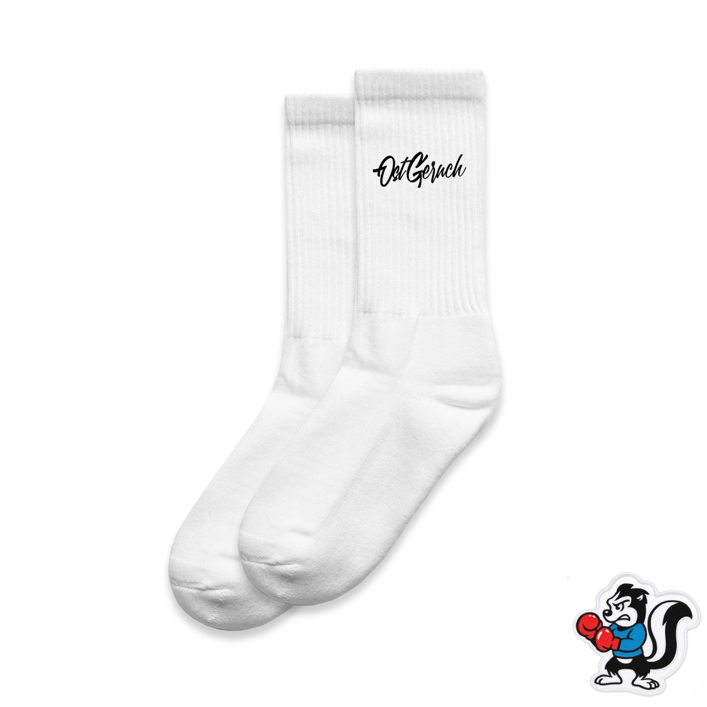 Ostgeruch Tennissocken Weiß