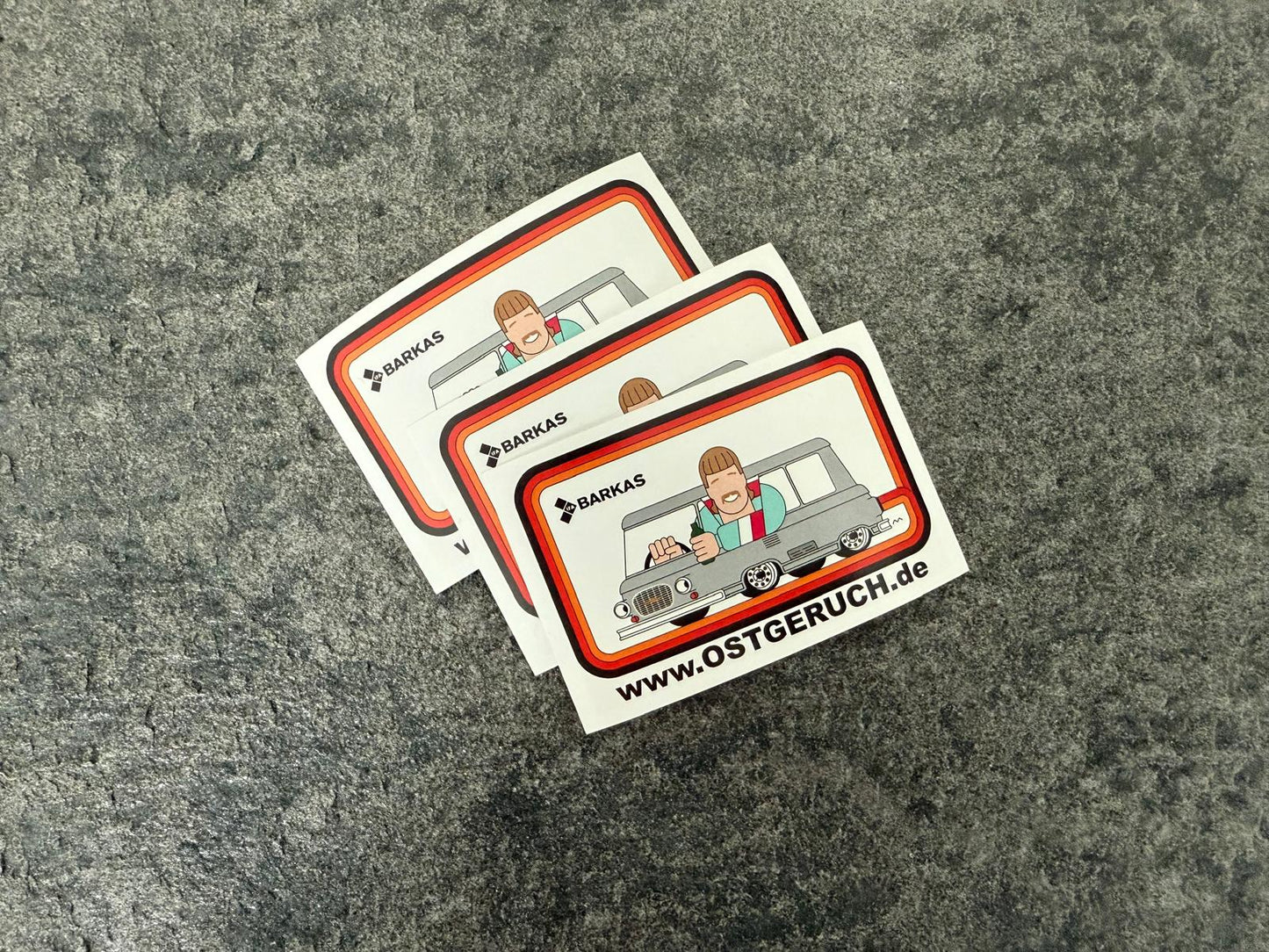 Stickerpack „OSTGERUCH 9er Set“